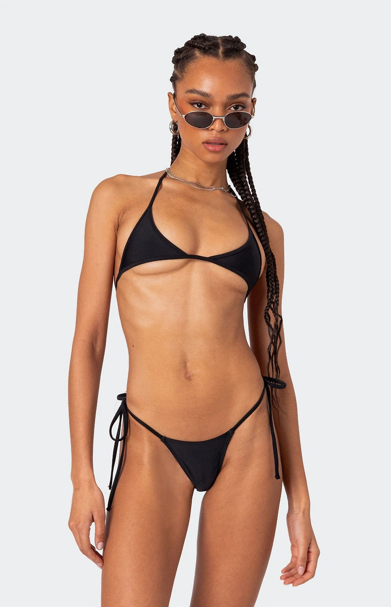 Edikted Elora Micro Triangle Bikini Top