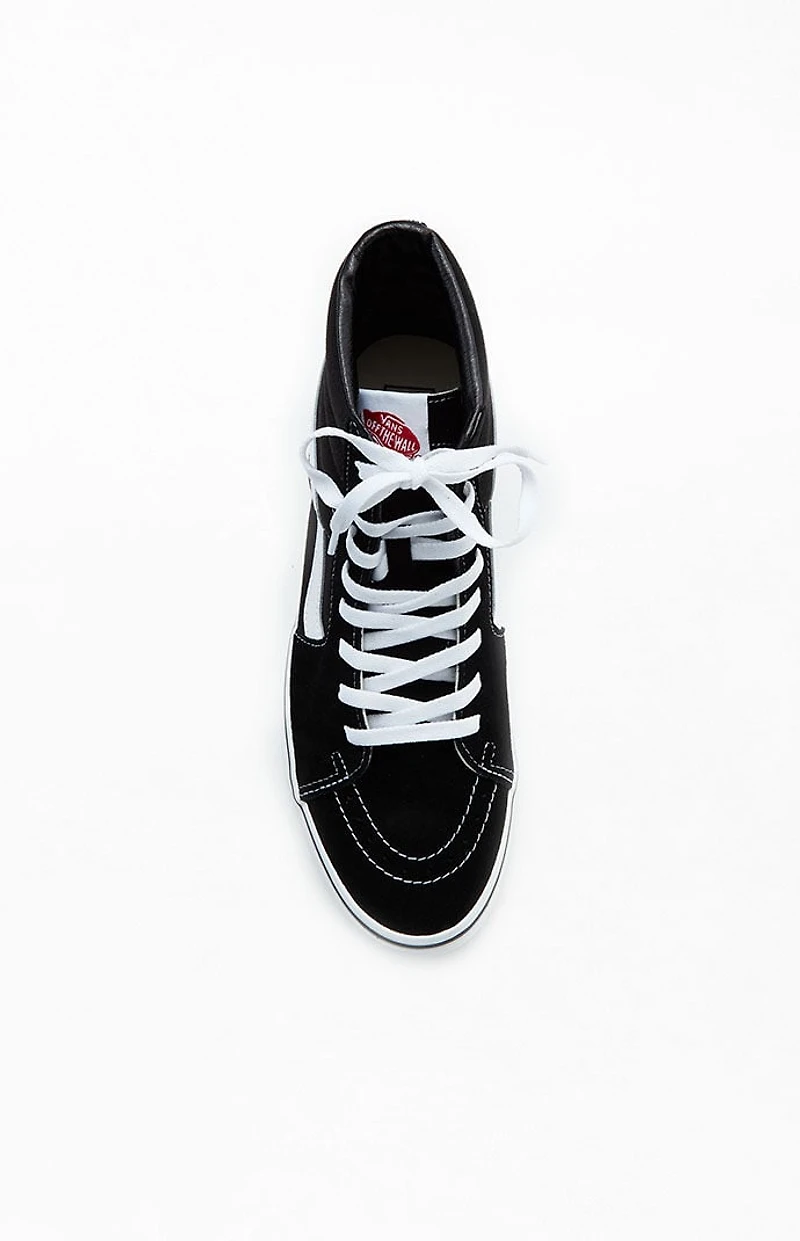 Vans Sk8-Hi Canvas Black & White Shoes