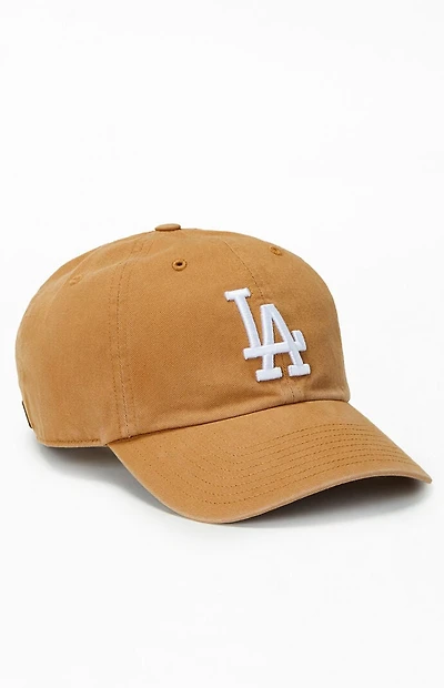 47 Brand Khaki LA Dodgers Strapback Dad Hat