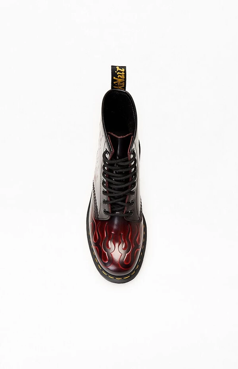 Dr Martens 1460 Inferno Leather Lace Up Boots