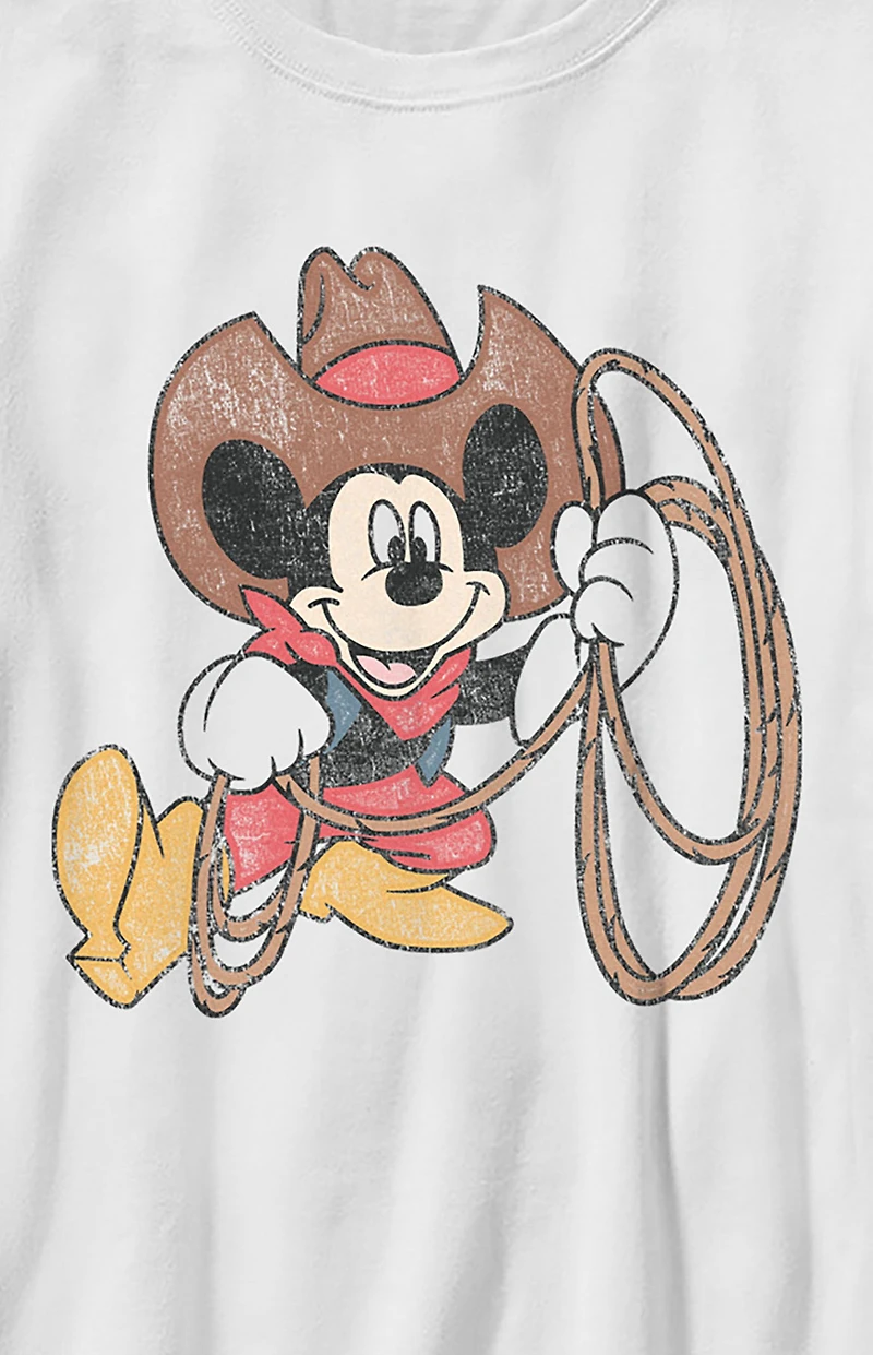 Kids Cowboy Mickey T-Shirt