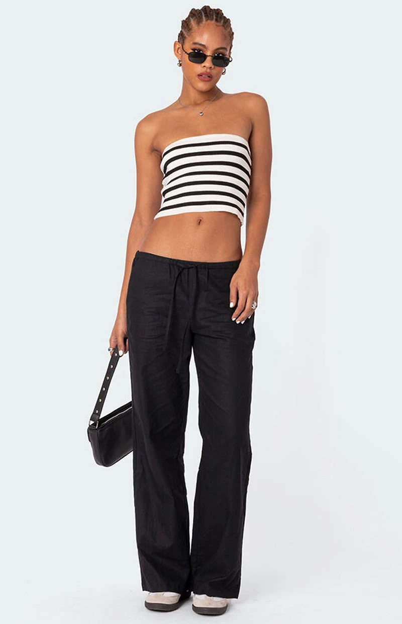 Edikted Lexi Ribbed Tube Top