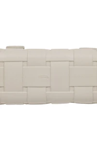 Crocs Beige Small Woven Crocssbody Tote Bag