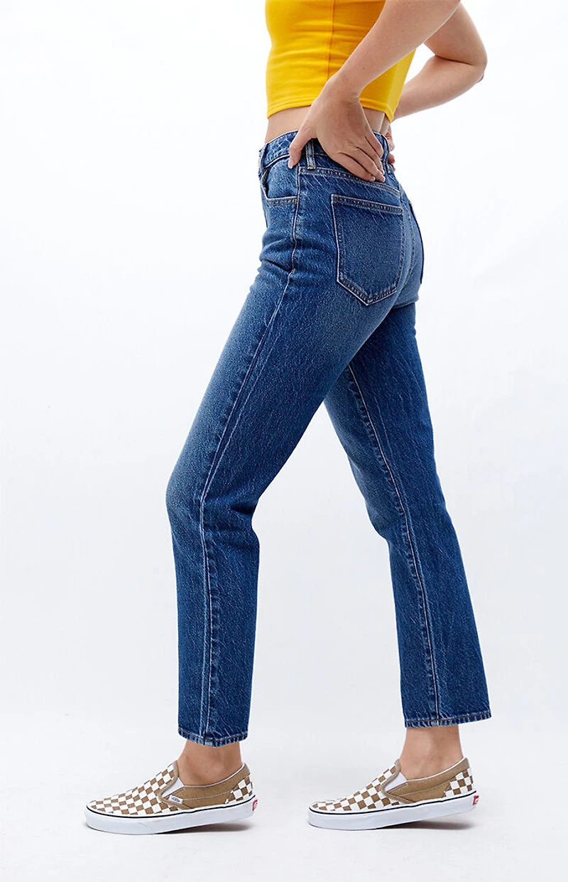 Pacsun Eco Dark Blue Mom Jeans