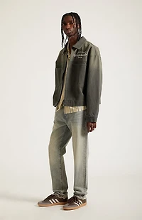 Pacsun Cade Straight Jeans Light Blue Tint