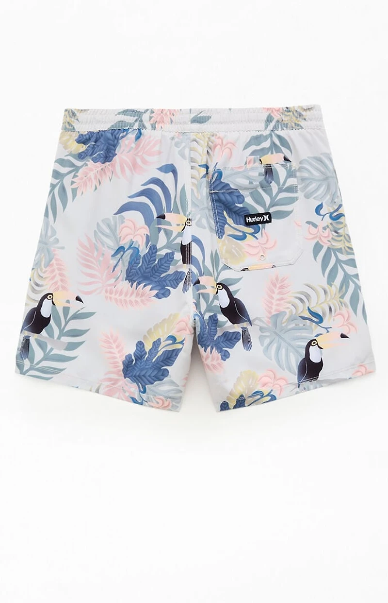Hurley Cannonball Lined Volley 6" Swim Trunks