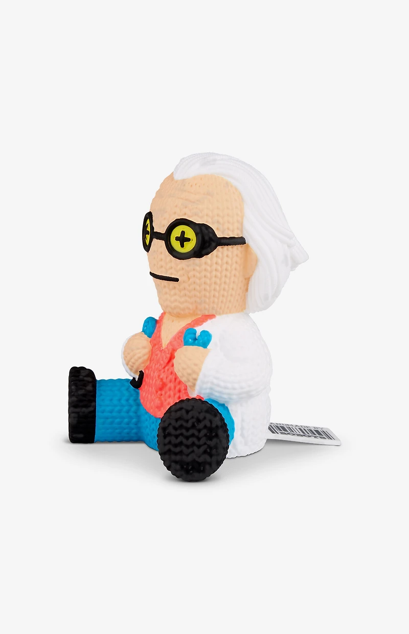 Back to the Future Black Light Dr. Emmett Brown 149 Knit Series Vinyl Figure