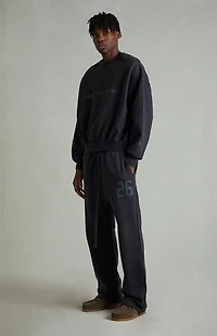 Fear of God ESSENTIALS Vintage Black Tear-Away Baggy Sweatpants
