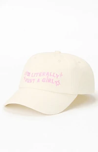 Pacsun Just A Girl Dad Hat