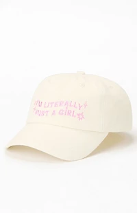 Pacsun Just A Girl Dad Hat