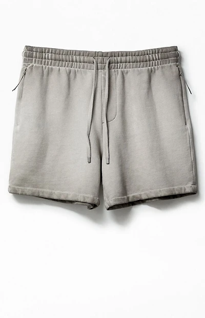A.R.C. Active Gray Vintage Wash Heavyweight Fleece Sweat Shorts