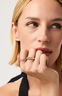 Ana Luisa Rope Pave Ring