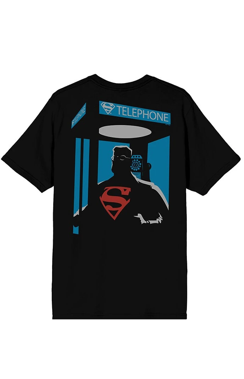 Superman Telephone Booth T-Shirt