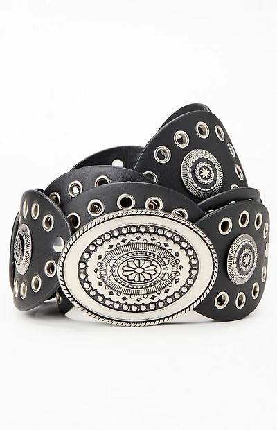 Pacsun Round Concho Belt