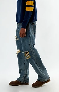 FORD Ripped Baggy Jeans