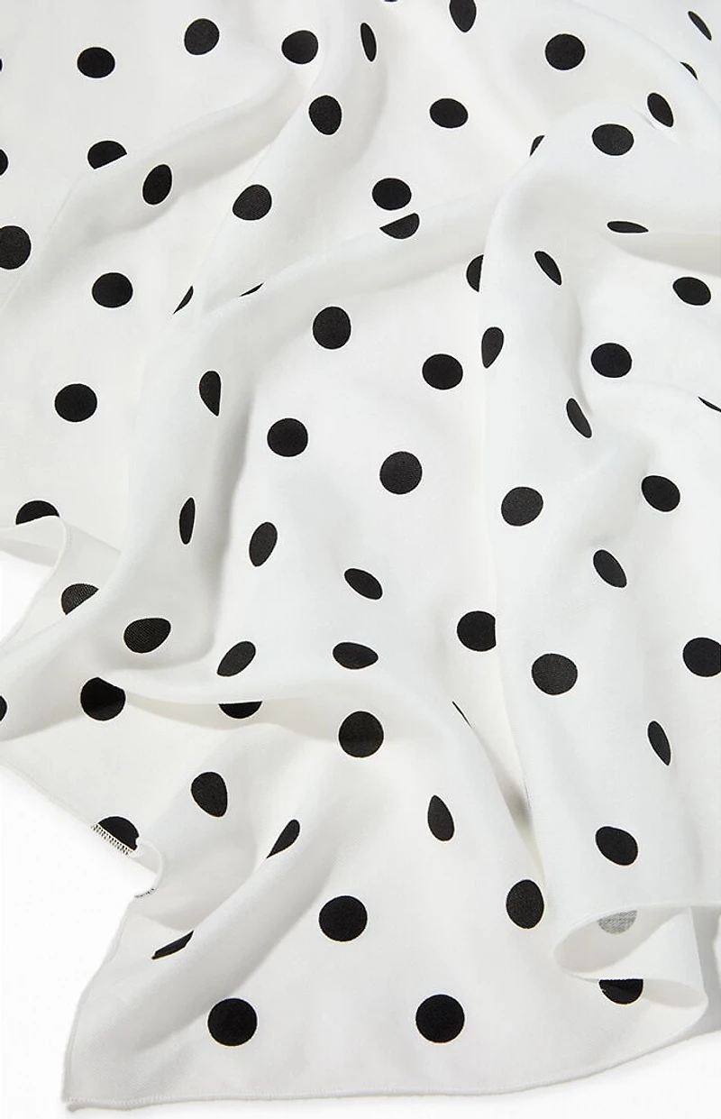 John Galt Polka Dot Headscarf