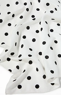 John Galt Polka Dot Headscarf