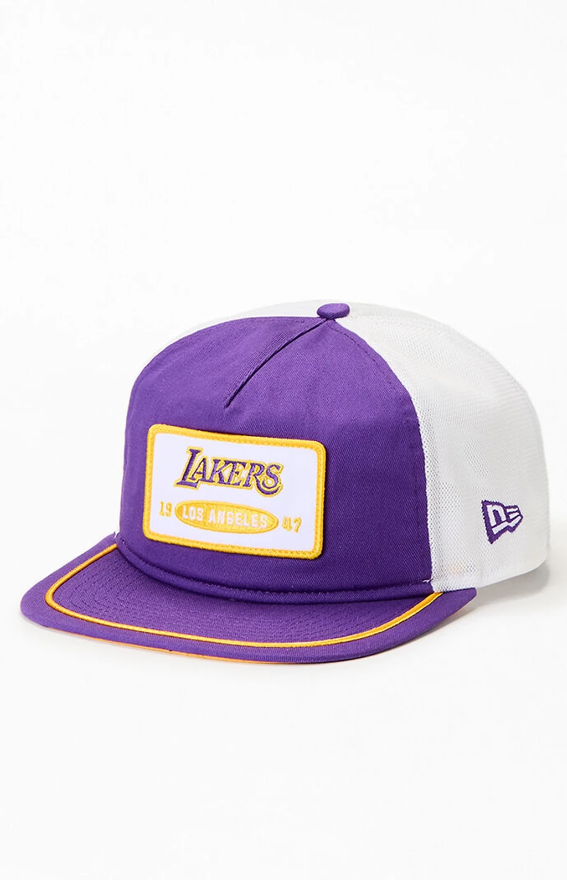 New Era LA Lakers Golfer Snapback Hat