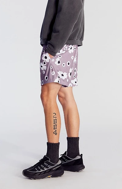 Pacsun Floral Mesh Shorts