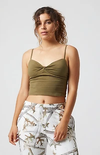 PAC 1980 Active Soft Knotted Tank Top