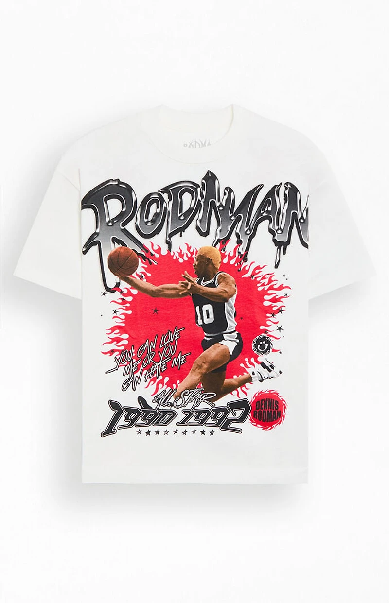 RODMAN BRAND Flame Ball T-Shirt