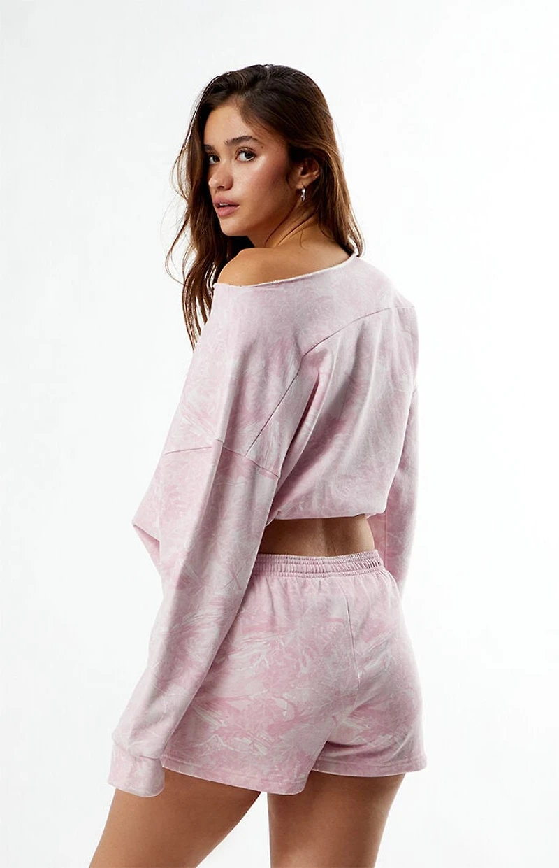 Pacsun Tree Camo Fleece Shorts