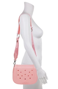 Crocs Pink Crossbody Bag