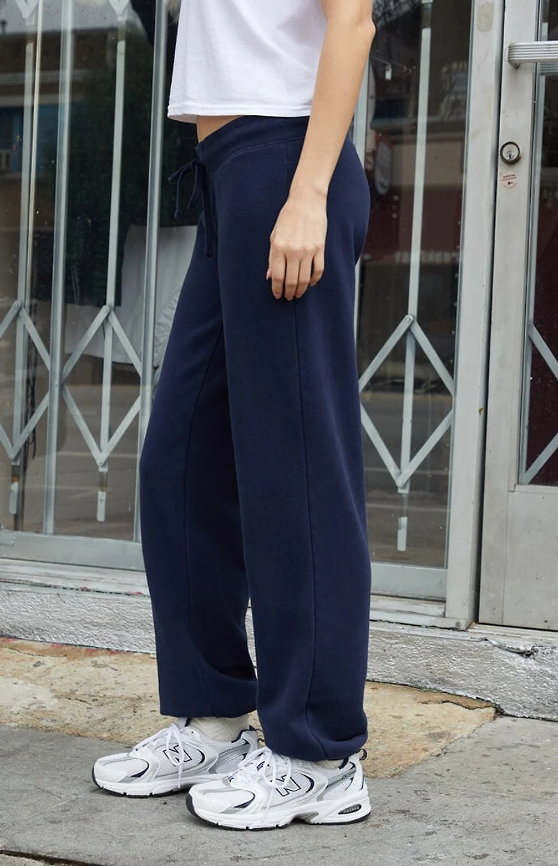 John Galt Blue Hilary Yoga Sweatpants