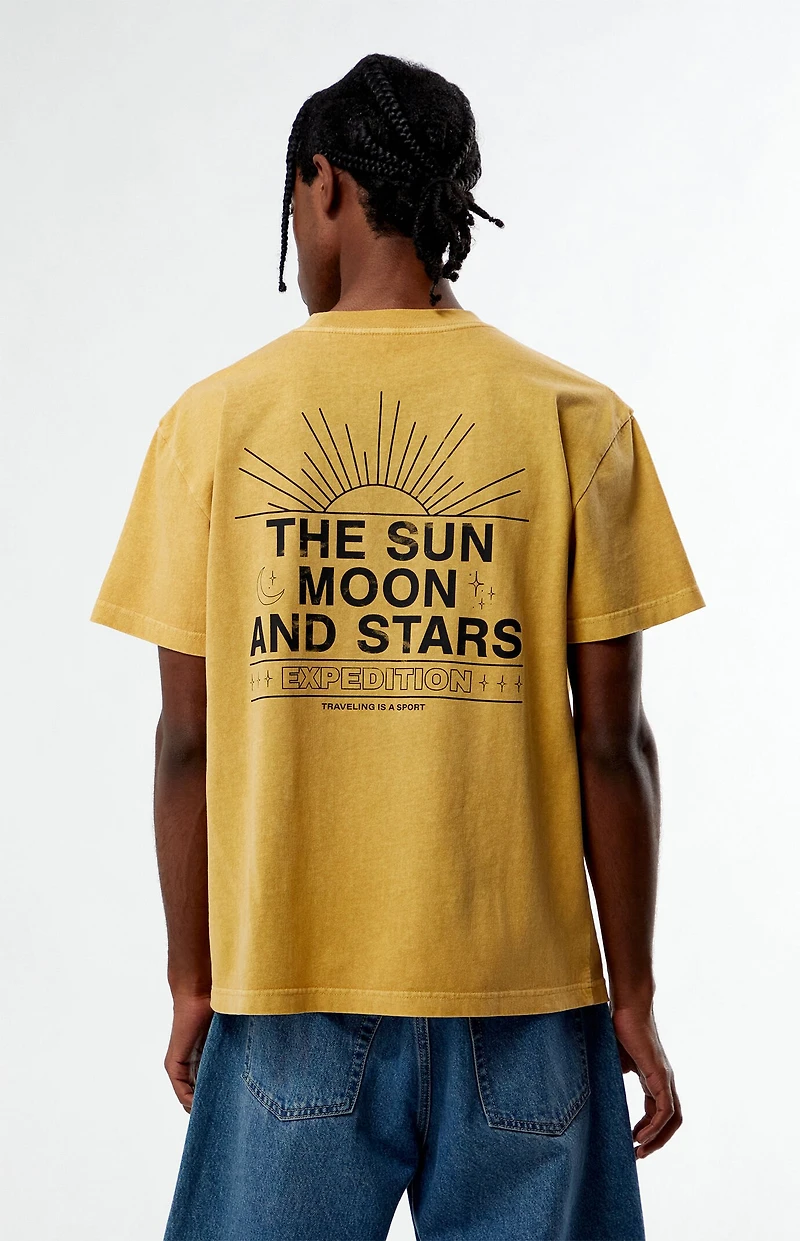 OYSTER EXPEDITION The Sun Moon & Stars T-Shirt