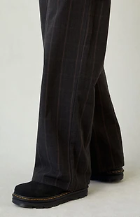 Pacsun Dark Plaid Extreme Baggy Pants