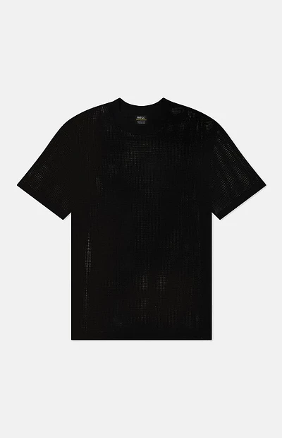 WeSC America Inc Black Mason Mesh T-Shirt