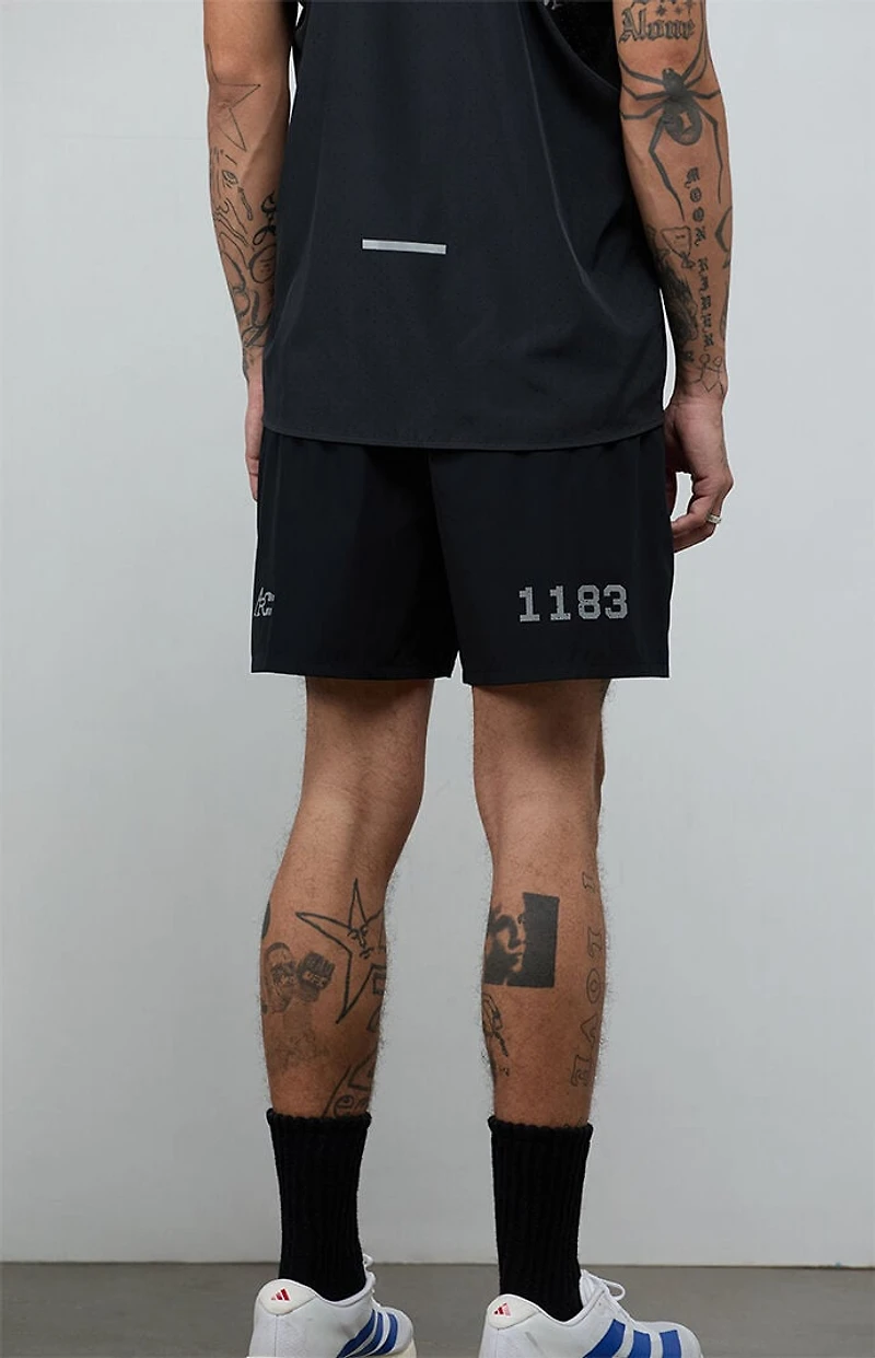 A.R.C. Active Black 1183 Running Shorts