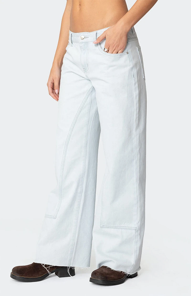 Edikted Savanna Low Rise Jeans
