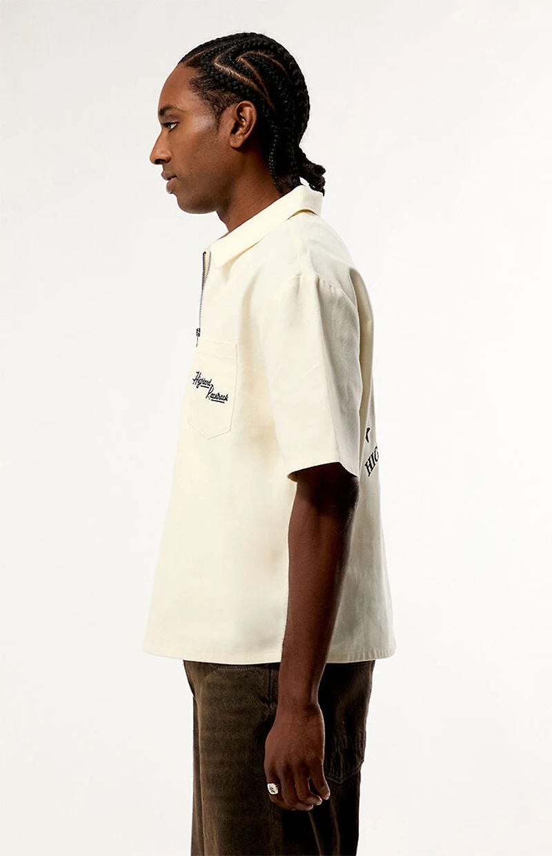Pacsun Club Quarter Zip Shirt