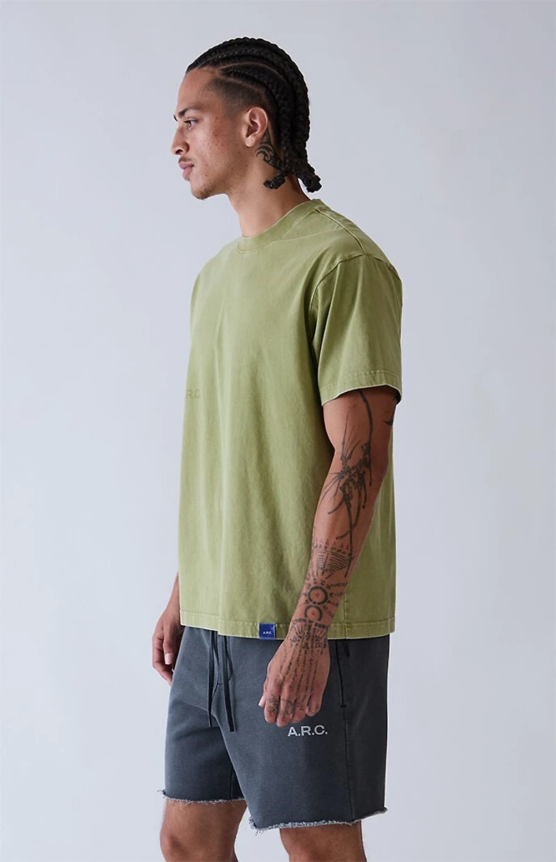 A.R.C. Green Vintage Wash T-Shirt