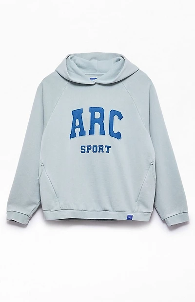 A.R.C. Blue Raglan Sport Fleece Hoodie