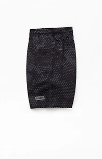 Pacsun Midnight Camo AOP 4.5'' Swim Trunks