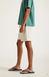 Pacsun Cream Linen Shorts