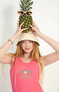 Pacsun Kids Pink One Piece Swimsuit