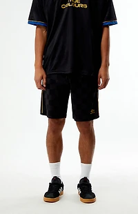 Umbro Black Checkered Shorts