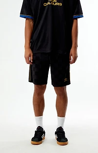 Umbro Black Checkered Shorts