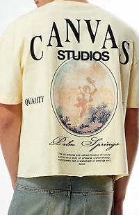 Pacsun Canvas Studios Cropped Boxy T-Shirt