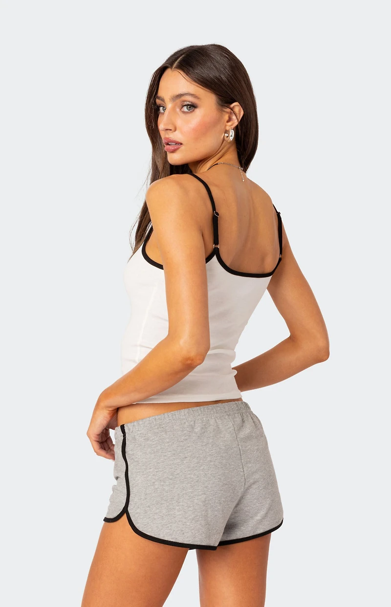 Edikted Klara Printed Tank Top