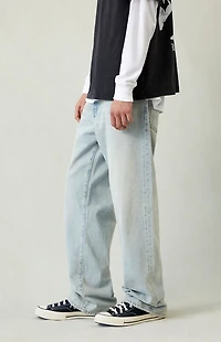 Pacsun Dylan Baggy Jeans Light Wash Tinted