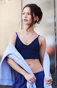 John Galt Navy Alexis Tank Top