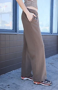 John Galt Brown Anastasia Baggy Sweatpants