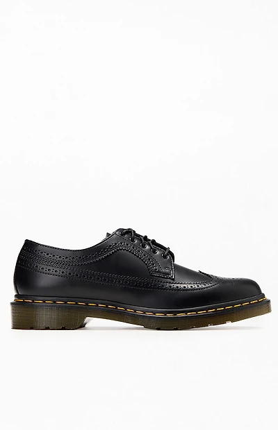 Dr Martens 3989 Ys Black Smooth Leather Loafers