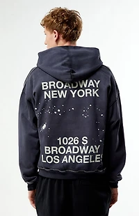 Pacsun Black Terrain Heavyweight Hoodie