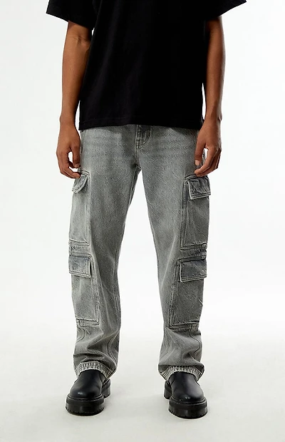 Pacsun Dylan Baggy Jeans Cargo Gray