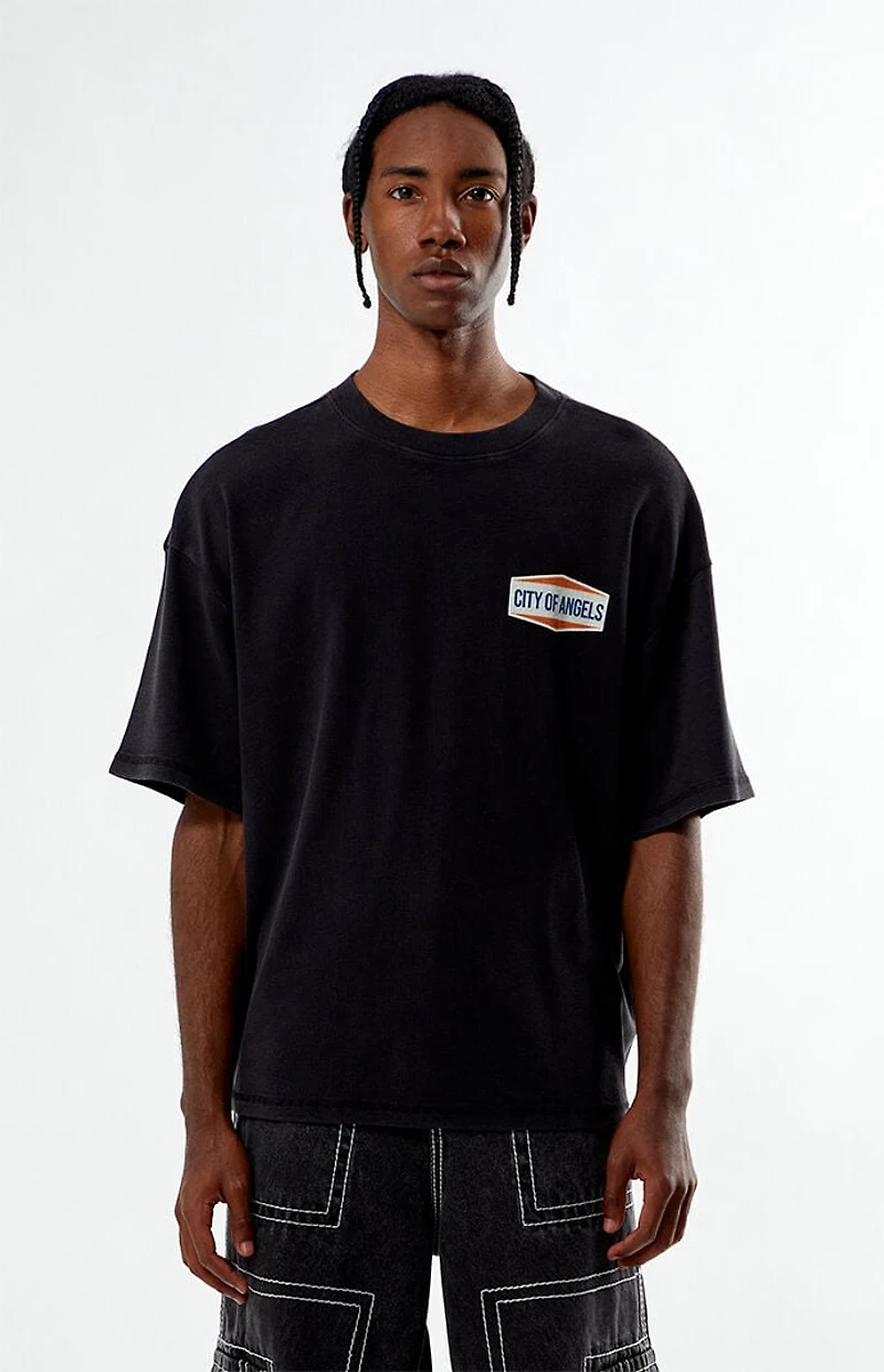 Pacsun Racing Team Waffle Knit T-Shirt